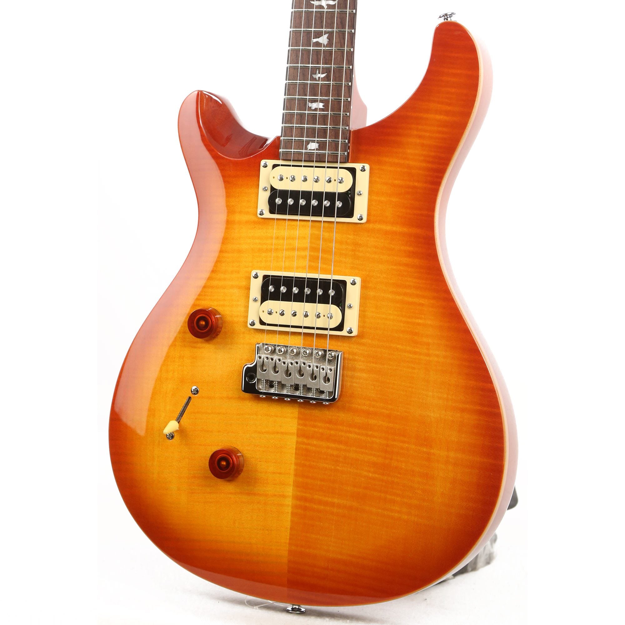 PRS SE Custom 24 Left-Handed Vintage Sunburst | The Music Zoo