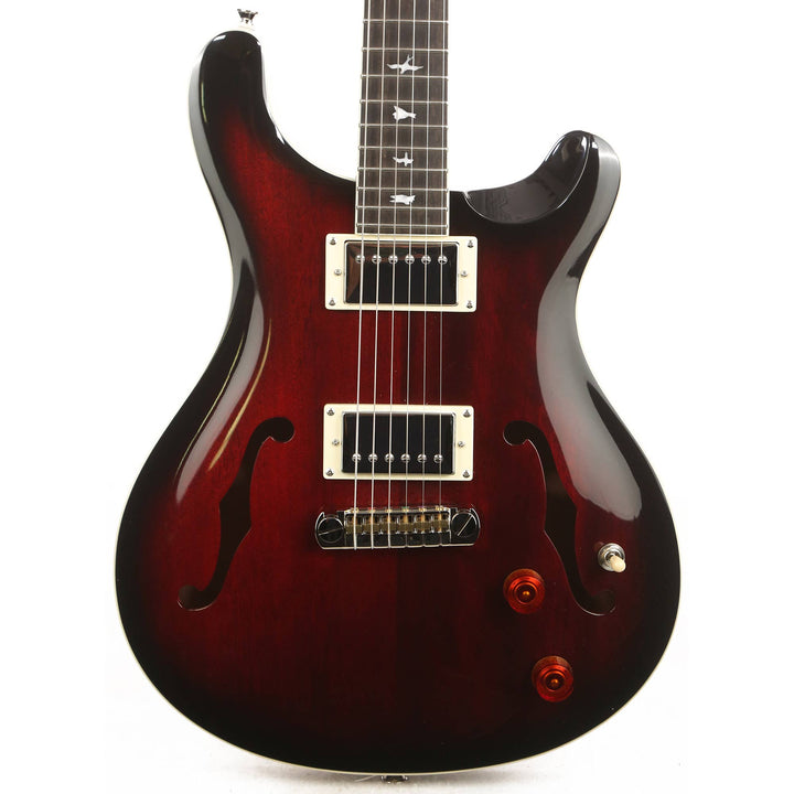 PRS SE Hollowbody Standard Fire Red Burst Used