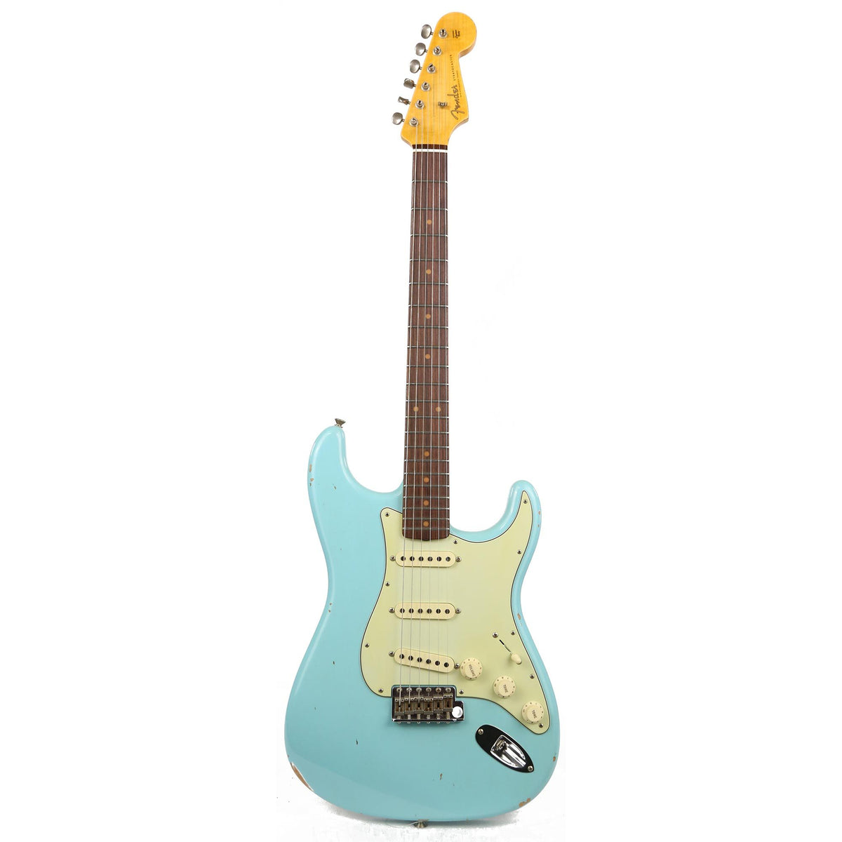 Fender Custom Shop '60 Stratocaster Relic Aged Daphne Blue 2017 — 2
