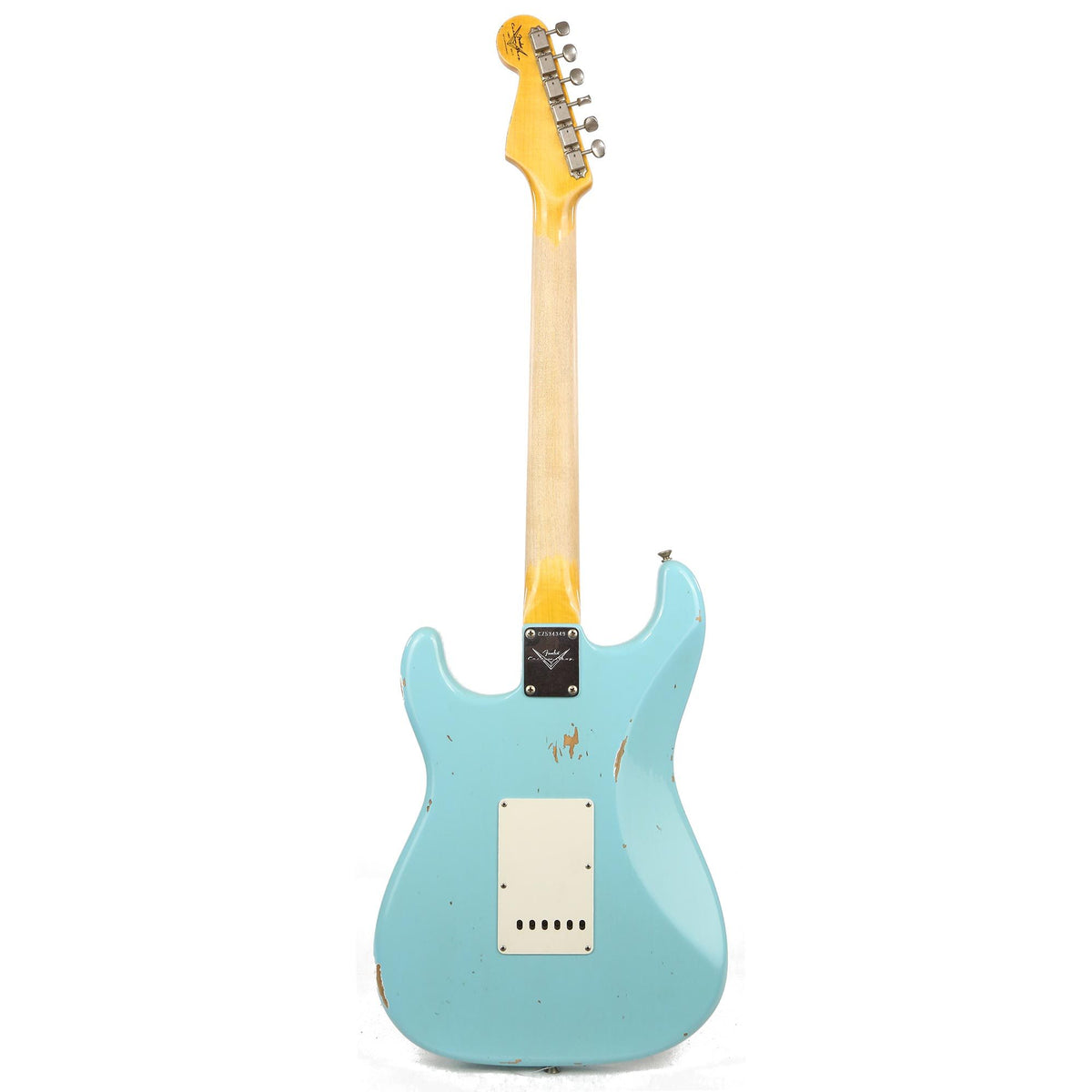 Fender Custom Shop '60 Stratocaster Relic Aged Daphne Blue 2017 — 3