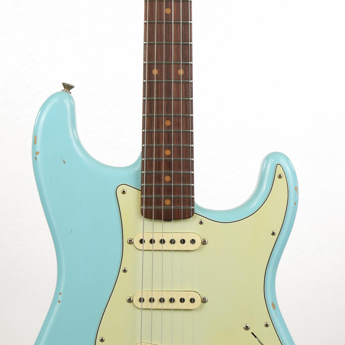 Fender Custom Shop '60 Stratocaster Relic Aged Daphne Blue 2017 — 7