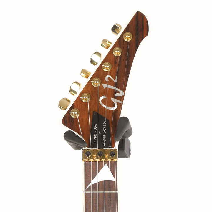 GJ2 Concorde 5 White with Black Pinstripes