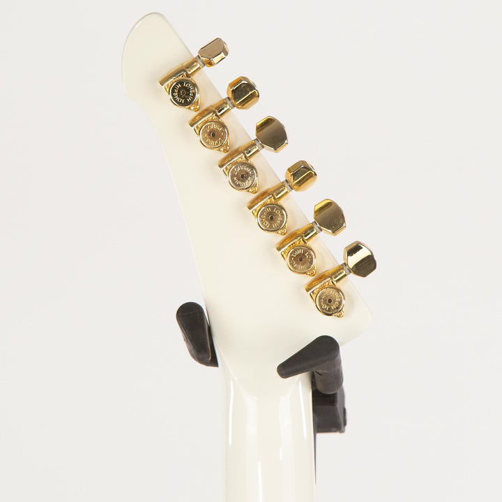 GJ2 Concorde 5 White with Black Pinstripes