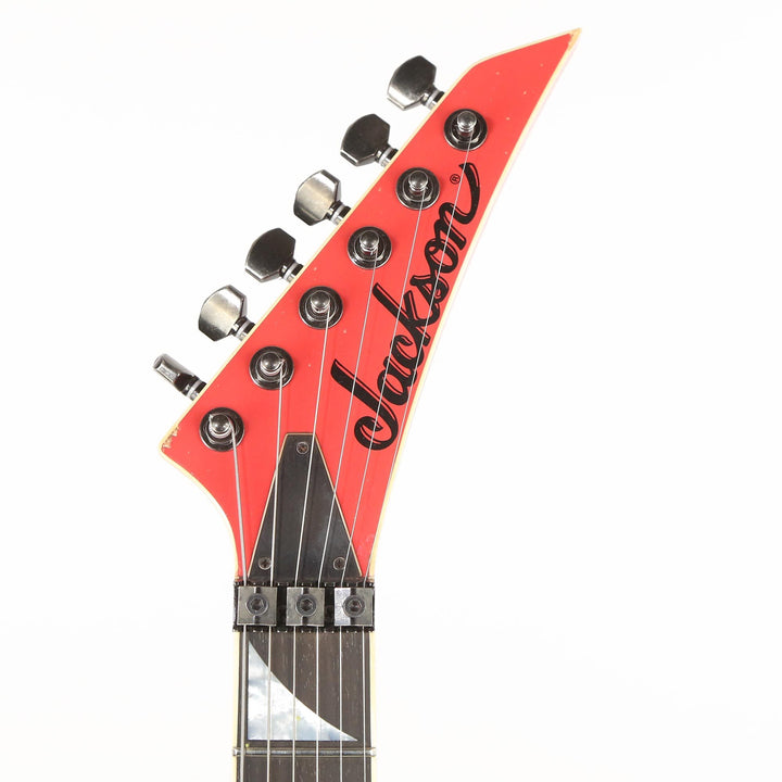 Jackson Custom Shop King V Nitro Aged Fiesta Red Music Zoo Exclusive