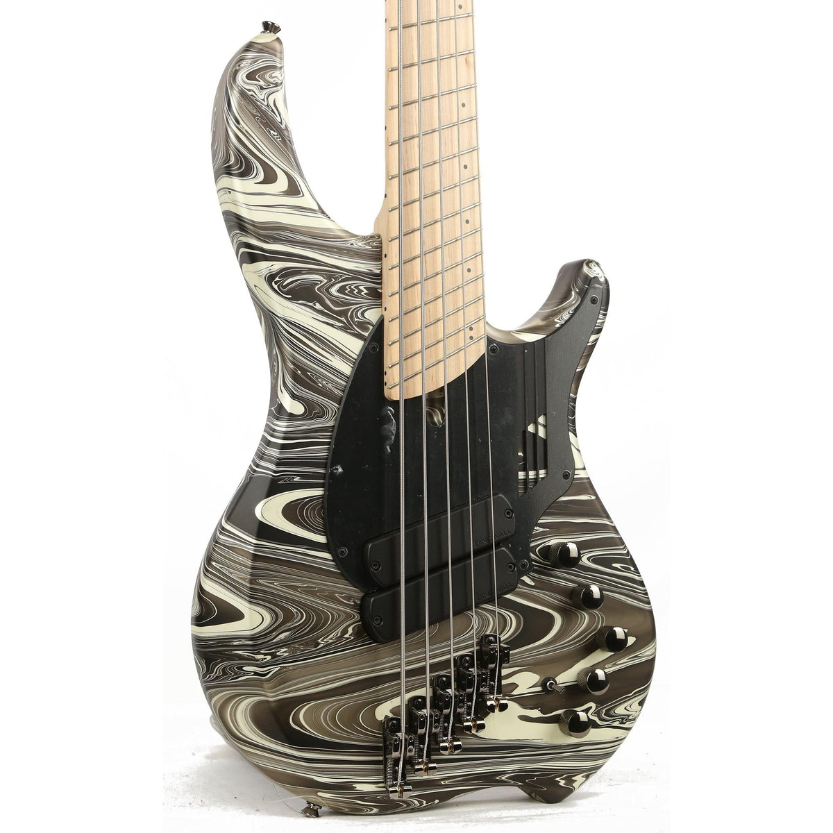 Dingwall NG2 Adam Nolly Getgood Signature Fan Fret 5-String Bass Ducati Matte White Swirl — 6