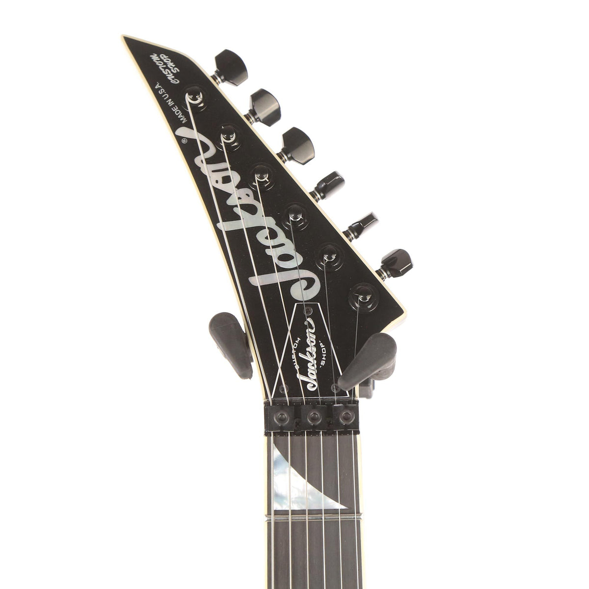 Jackson Custom Shop RR24 HS FR Sustainiac Black with Pinstripes — 4