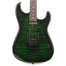 Charvel Custom Shop San Dimas HS Quilt Top Trans Green Burst