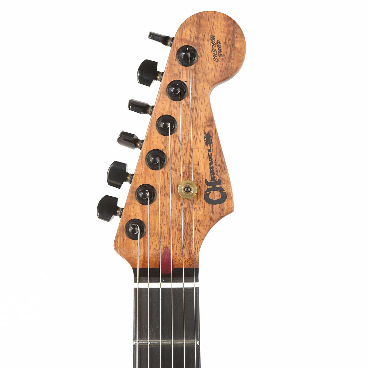 Charvel Custom Shop San Dimas Flamed Sassafrass Light Blue Burst — 4