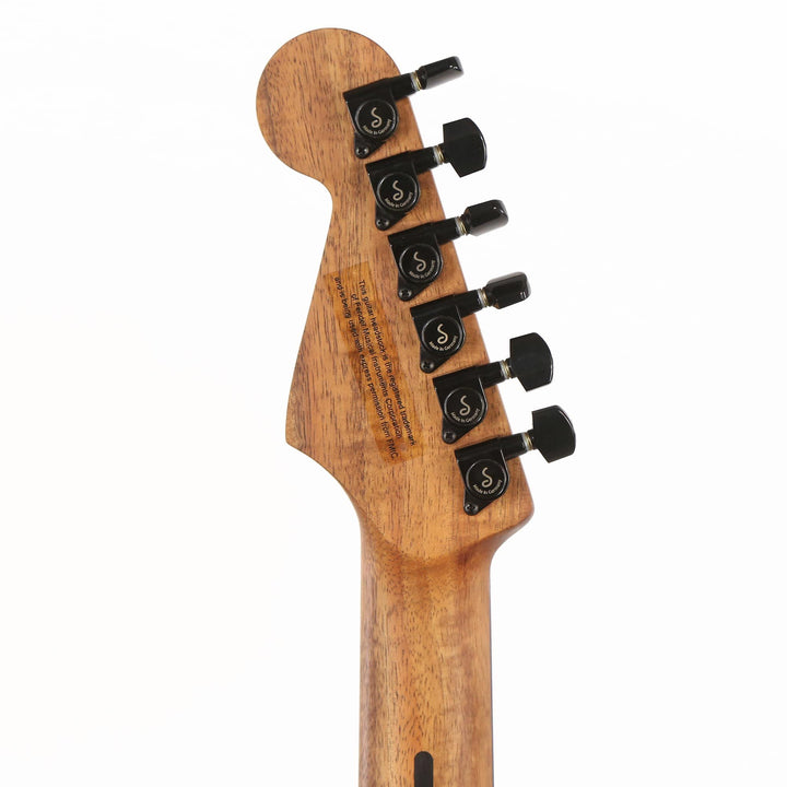 Charvel Custom Shop San Dimas Flamed Sassafrass Light Blue Burst