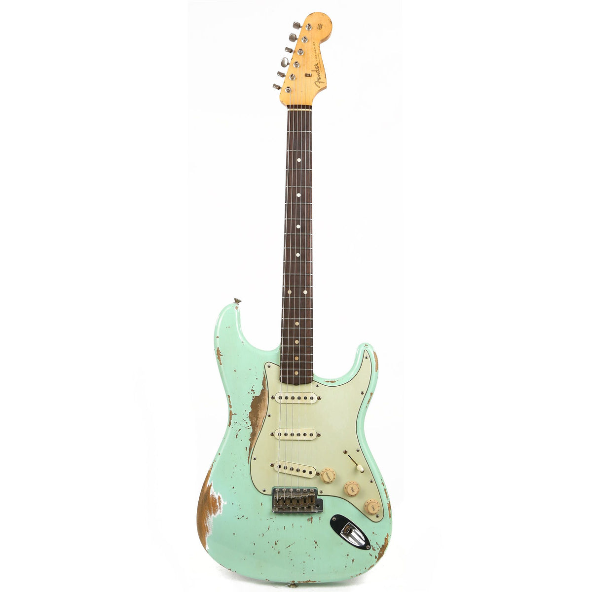 Fender Custom Shop '59 Stratocaster Reissue Heavy Relic Surf Green Masterbuilt Jason Smith 2015 — 2