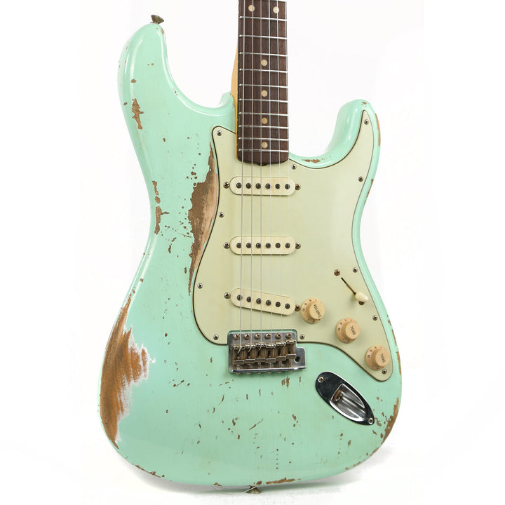 Fender Custom Shop '59 Stratocaster Reissue Heavy Relic Surf Green Masterbuilt Jason Smith 2015