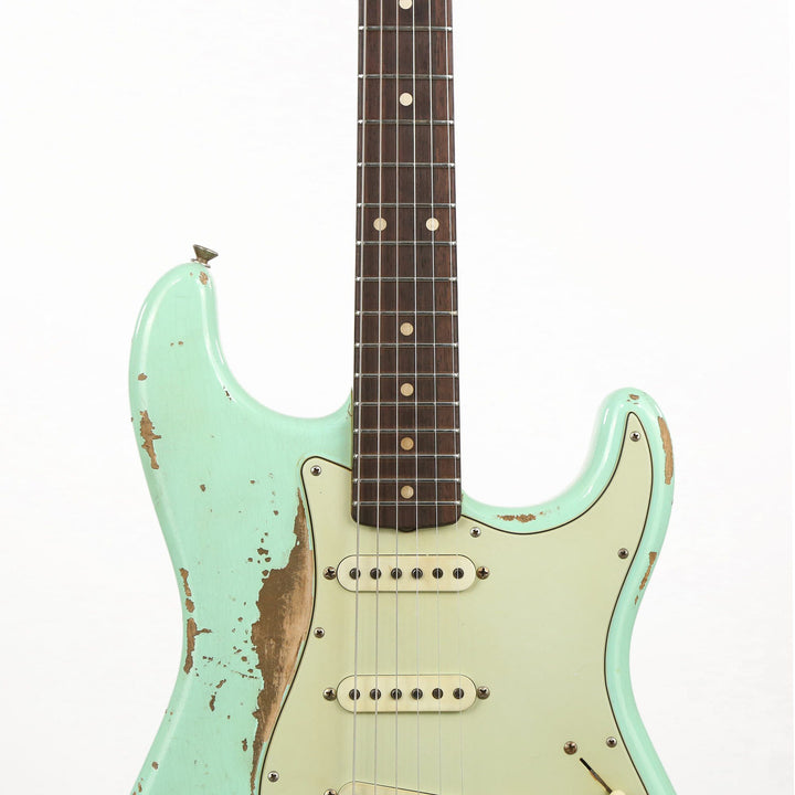 Fender Custom Shop '59 Stratocaster Reissue Heavy Relic Surf Green Masterbuilt Jason Smith 2015