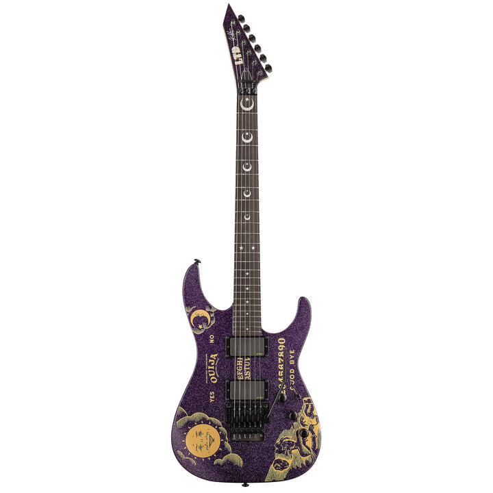 ESP LTD Kirk Hammett Purple Sparkle Ouija Limited Edition