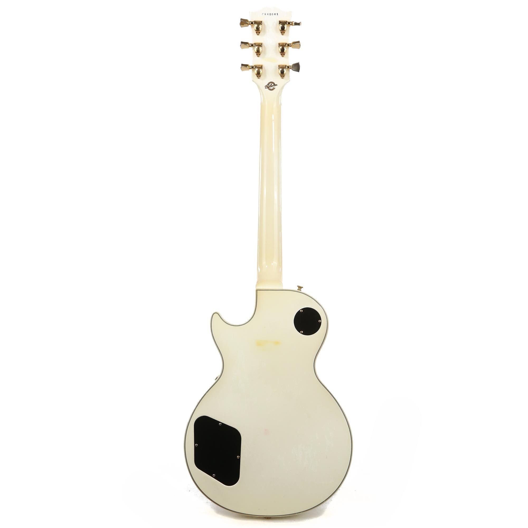 Gibson Custom Shop Les Paul Custom White 2006 | The Music Zoo
