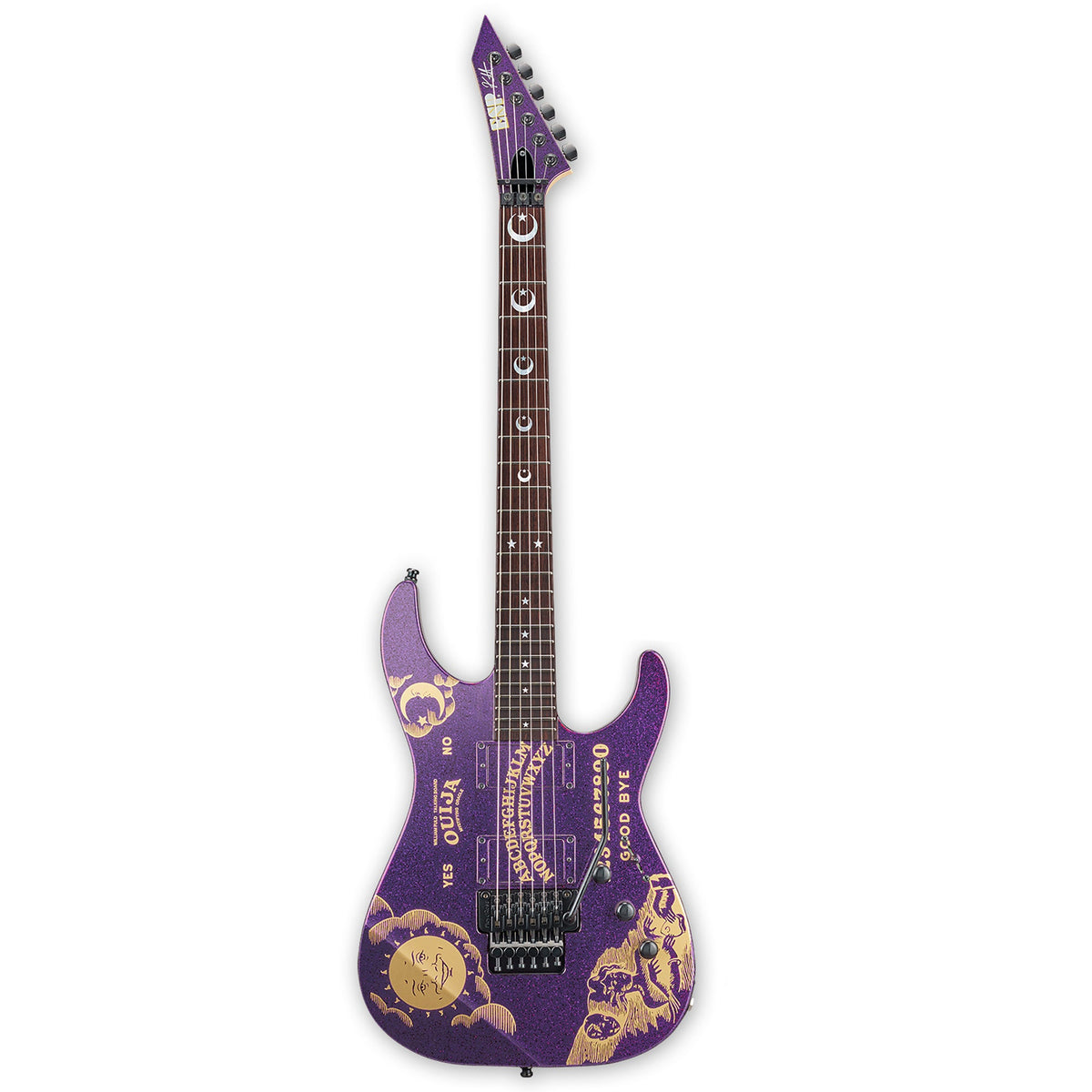 ESP Kirk Hammett Purple Sparkle Ouija Limited Edition — 2