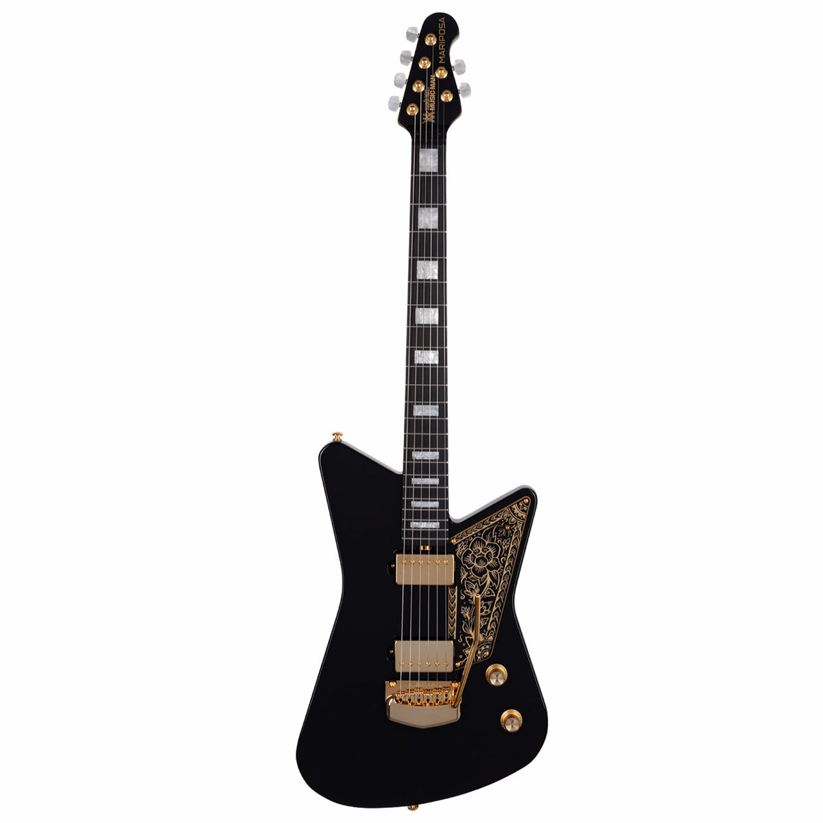 Ernie Ball Music Man Mariposa Omar Rodriguez-Lopez Signature Imperial Black — 2