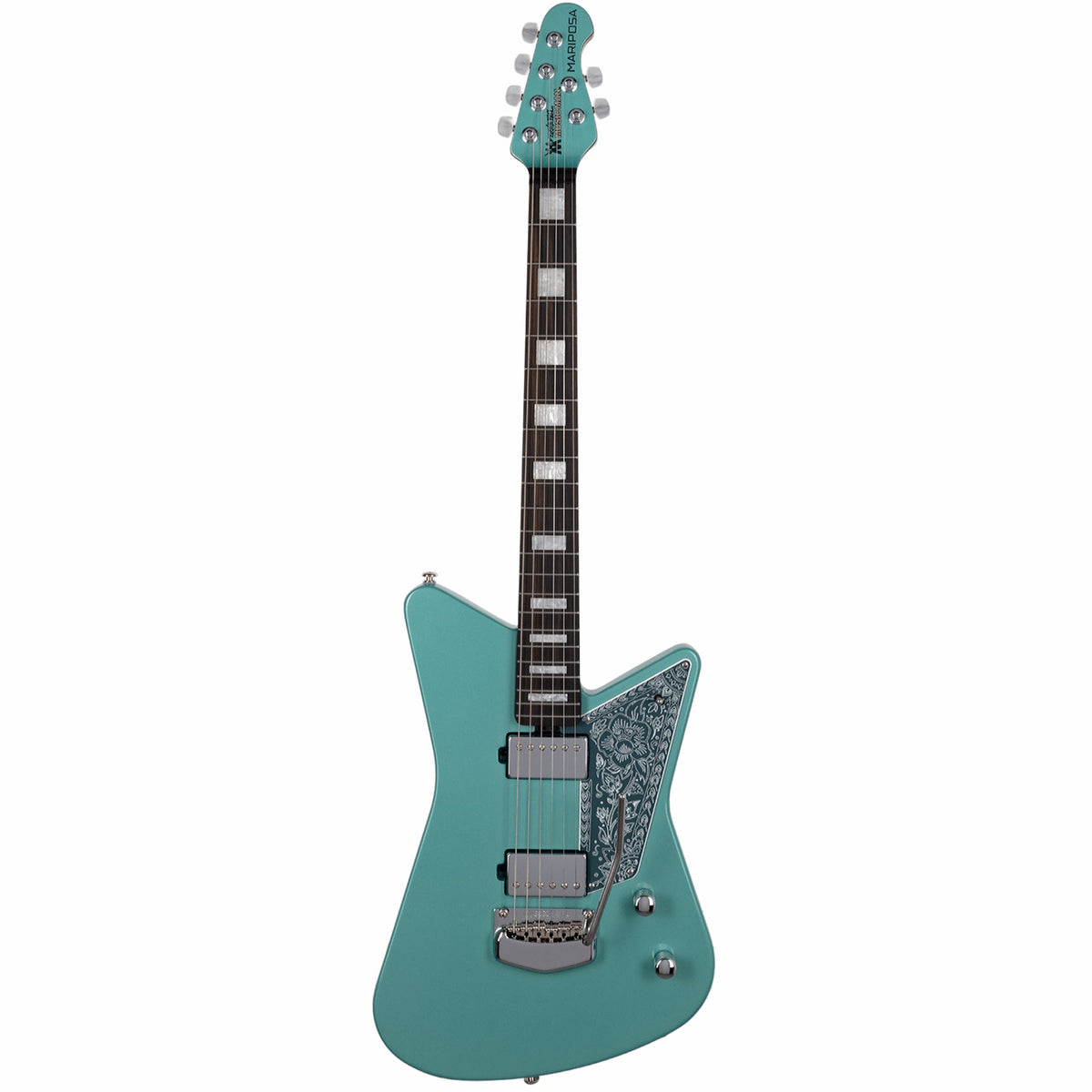 Ernie Ball Music Man Mariposa Omar Rodriguez-Lopez Signature Dorado Green — 2
