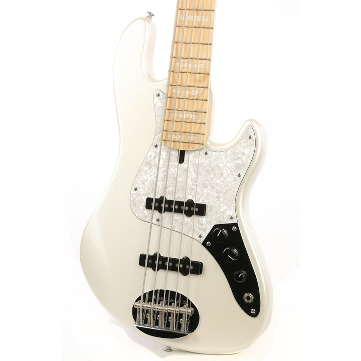 Lakland Skyline Darryl Jones DJ-5 Signature Bass White Pearl