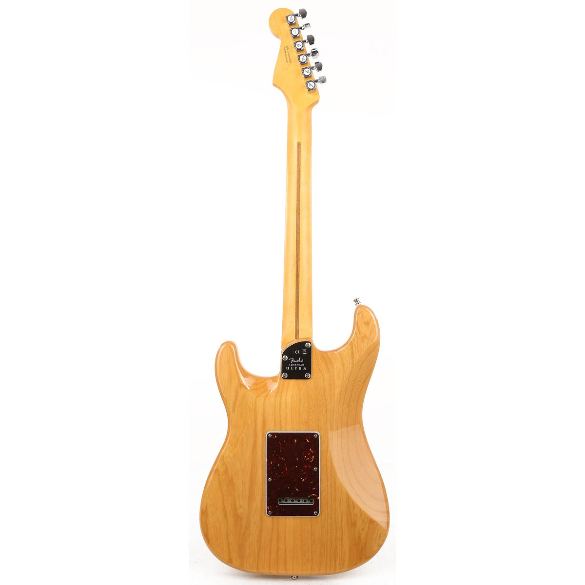 Fender American Ultra Stratocaster Rosewood Fretboard Aged Natural — 3