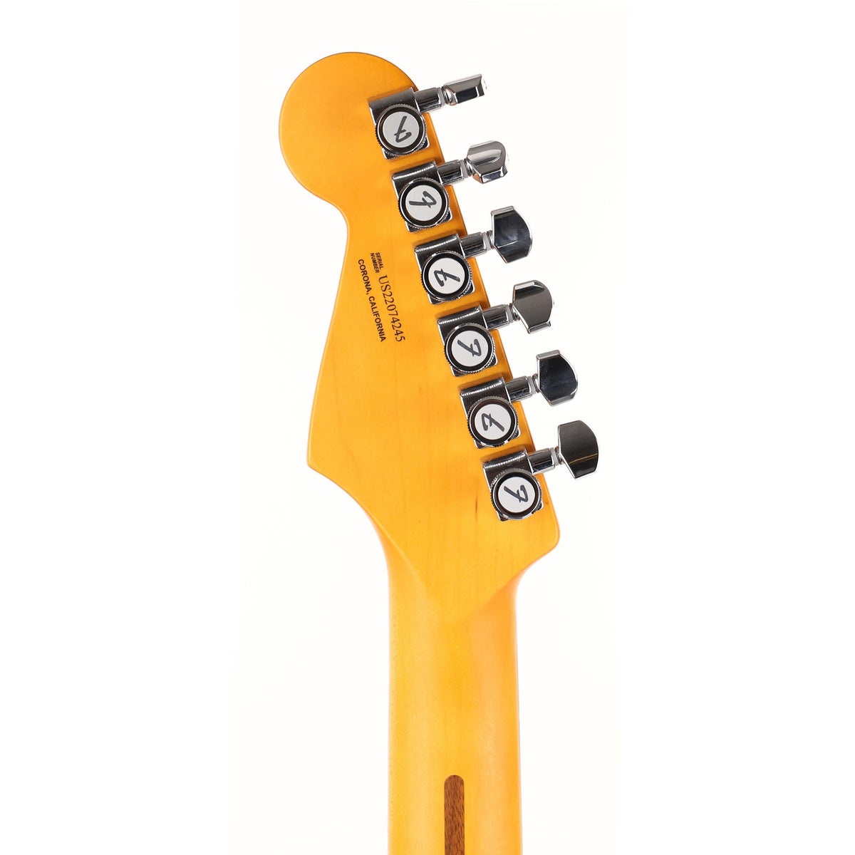 Fender American Ultra Stratocaster HSS Rosewood Fretboard Cobra Blue — 5