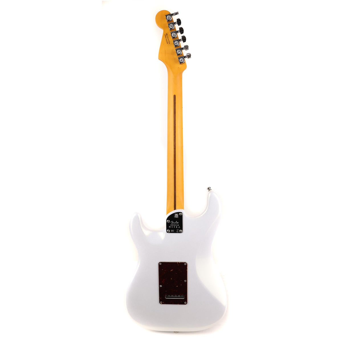 Fender American Ultra Stratocaster HSS Arctic Pearl — 3