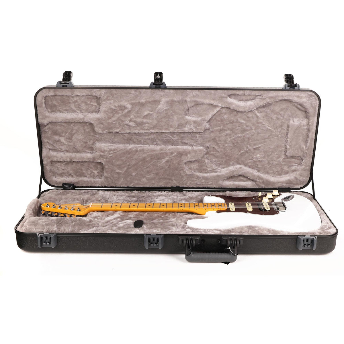 Fender American Ultra Stratocaster HSS Arctic Pearl — 8