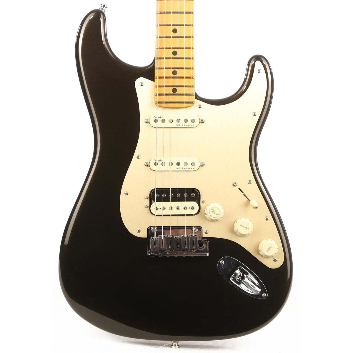 Fender American Ultra Stratocaster HSS Texas Tea — 1
