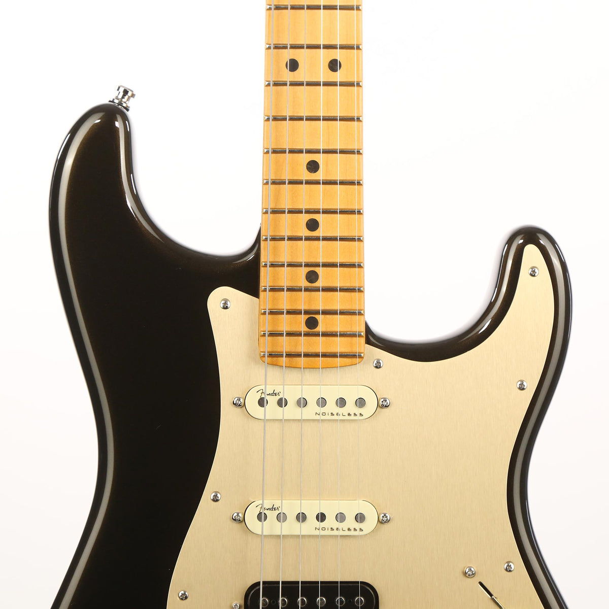 Fender American Ultra Stratocaster HSS Texas Tea — 6