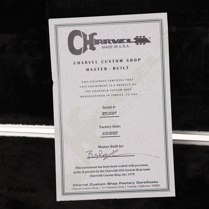 Charvel Custom Shop So Cal HSH Masterbuilt Nitro Aged Slime Green DeMartini Neck