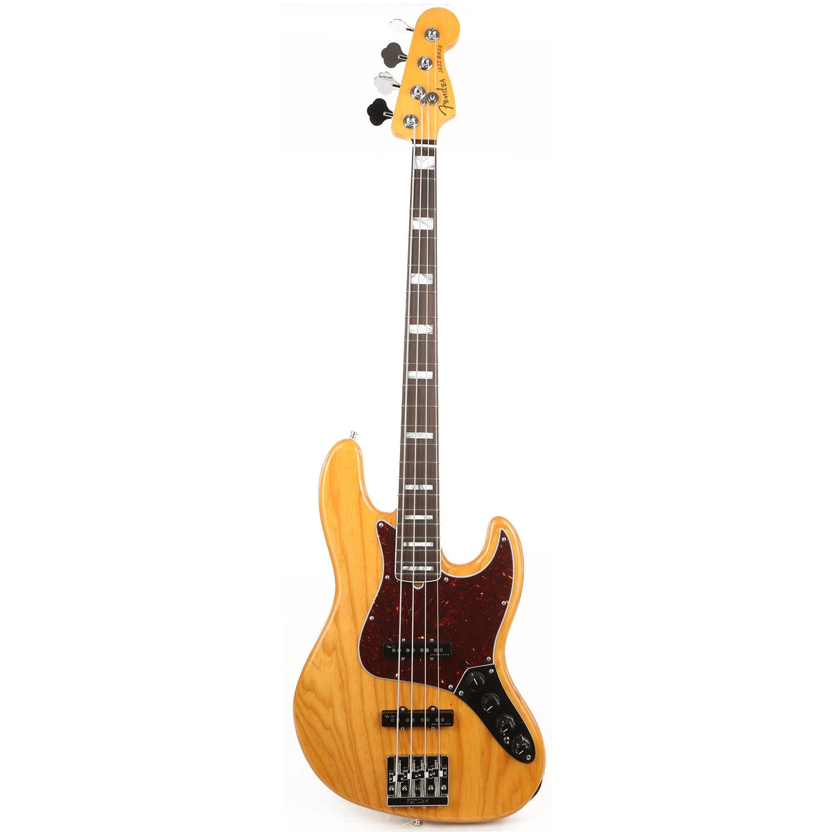 Fender American Ultra Jazz Bass Aged Natural — 2