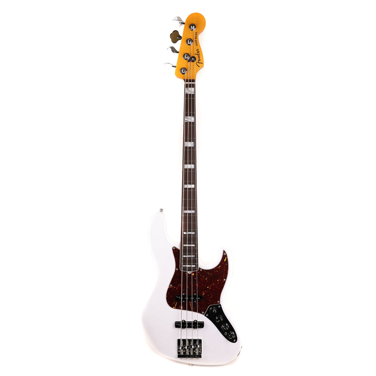 Fender American Ultra Jazz Bass Arctic Pearl — 2