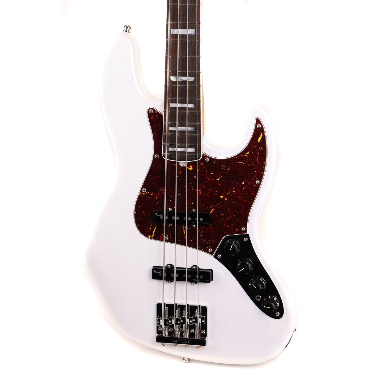 Fender American Ultra Jazz Bass Arctic Pearl — 7