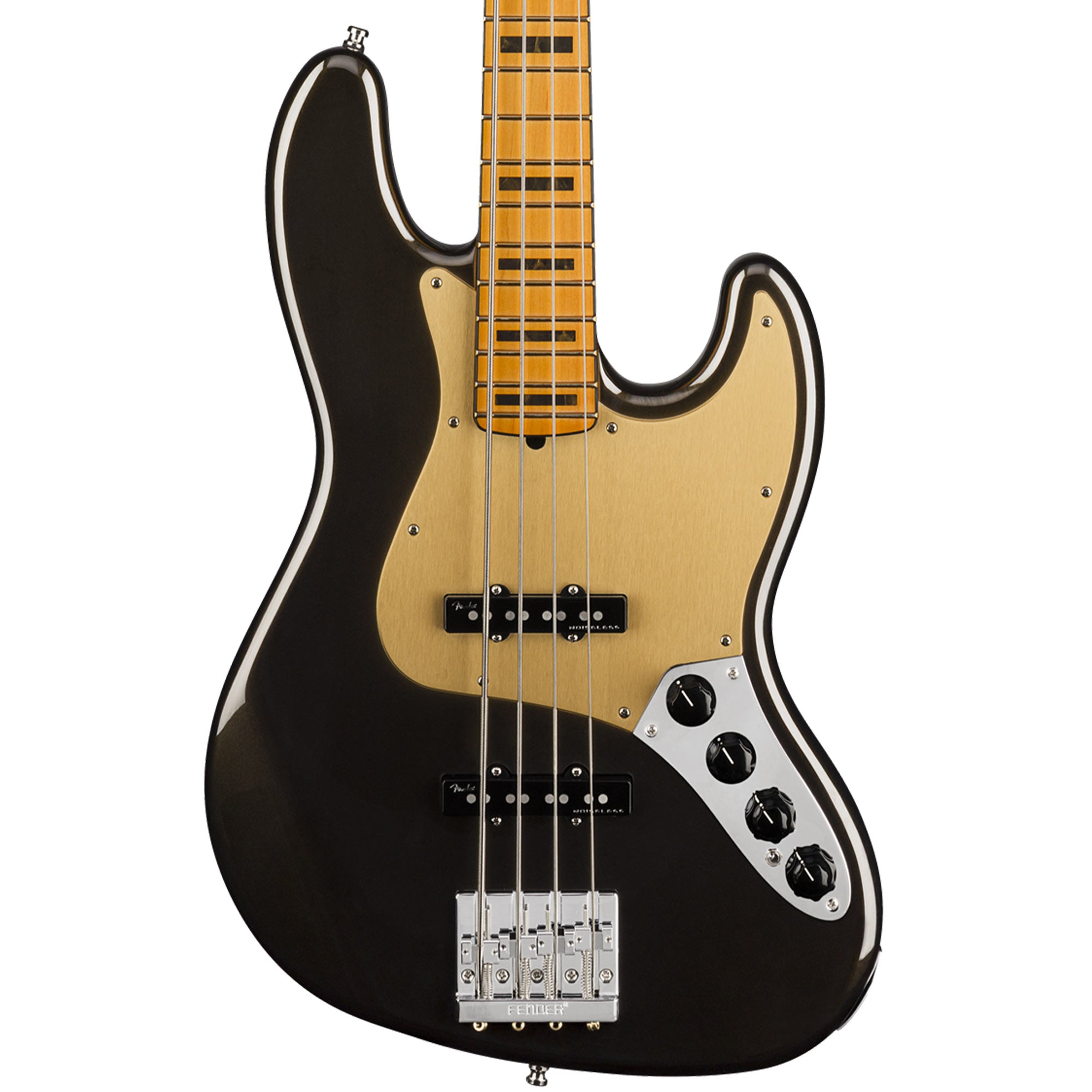 Fender American Ultra Jazz Bass Texas Tea | The Music Zoo