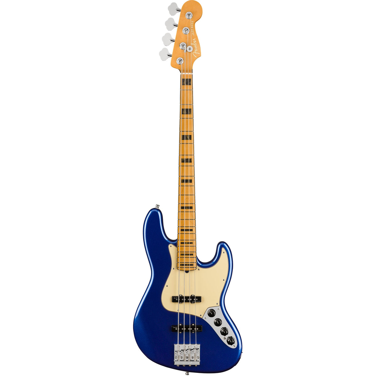 Fender American Ultra Jazz Bass Cobra Blue — 2