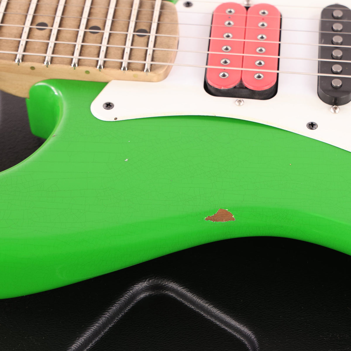 Charvel Custom Shop So Cal HSH Nitro Aged Slime Green — 10