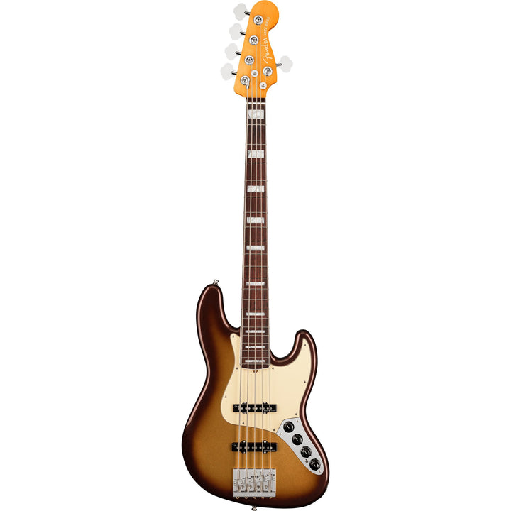 Fender American Ultra Jazz Bass V 5-String Mocha Burst
