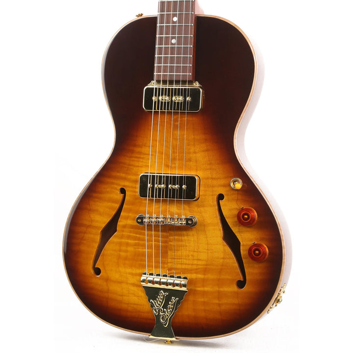 B&G Guitars Little Sister Crossroads Tobacco Burst