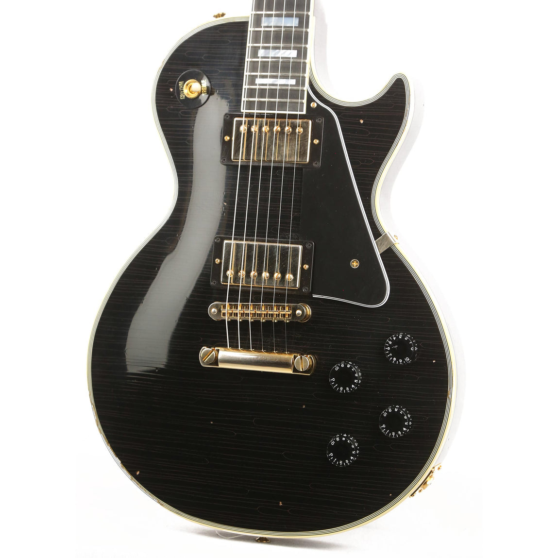 2016年製 Gibson レスポールカスタム Gibson Custom Shop Les Paul Custom Aged Ebony 2016 | The Music Zoo