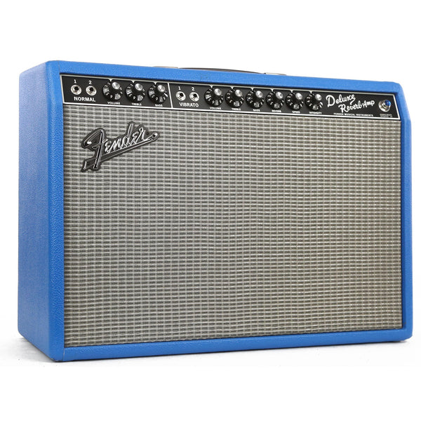Fender Limited Edition '65 Deluxe Reverb Guitar Amplifier Electric Blue