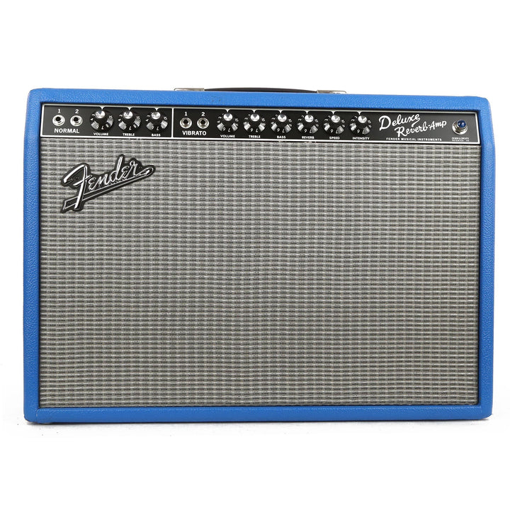 Fender Limited Edition '65 Deluxe Reverb Guitar Amplifier Electric Blue