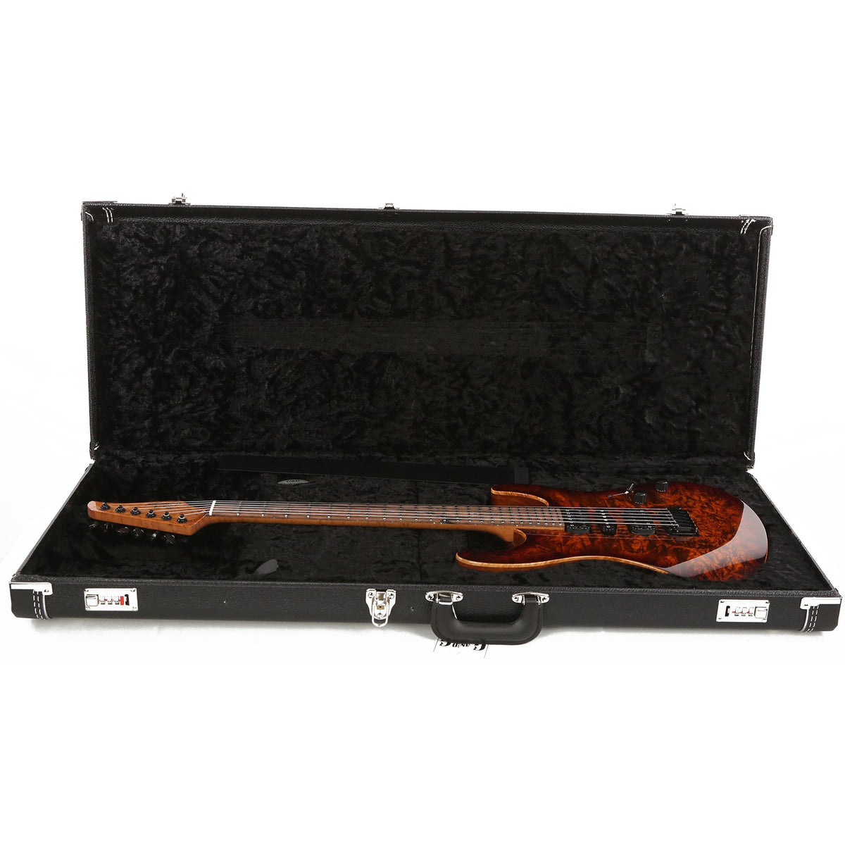 Suhr Custom Modern Waterfall Burl Bengal Burst — 8