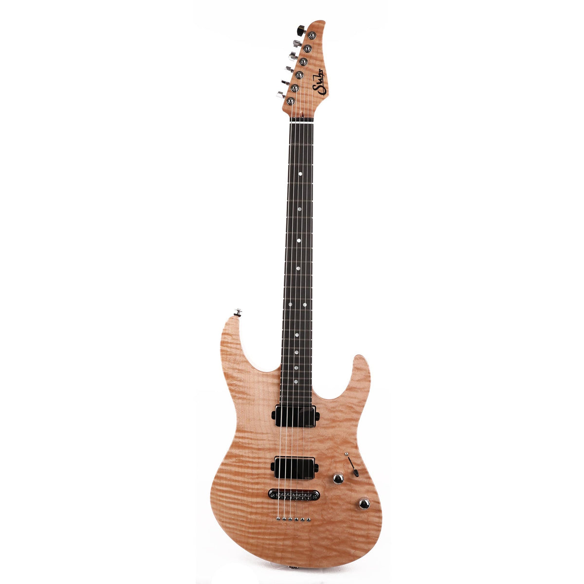 Suhr Modern Set-Neck 1-Piece Flame Top Natural  Used — 2