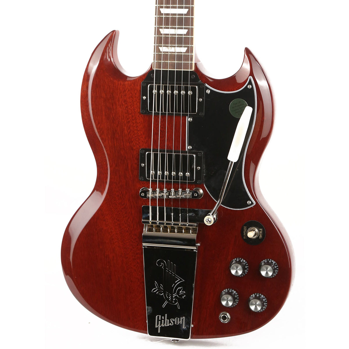 Gibson SG Standard '61 Maestro Vibrola Electric Guitar Vintage Cherry — 7