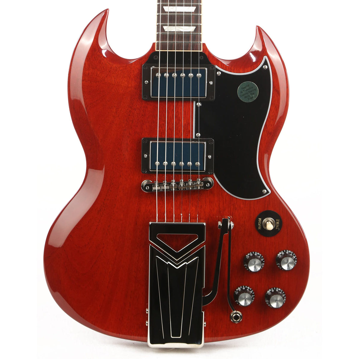 Gibson SG Standard '61 Sideways Vibrola Vintage Cherry — 1
