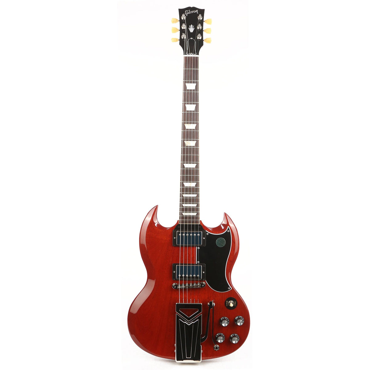 Gibson SG Standard '61 Sideways Vibrola Vintage Cherry — 2