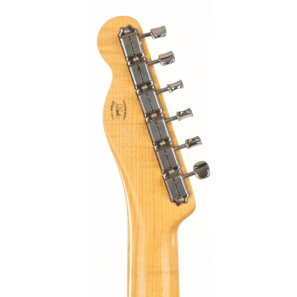 Fender Custom Shop 1961 Telecaster Custom Masterbuilt Jason Smith NOS 3-Tone Sunburst 2016 — 5