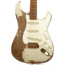 Fender Custom Shop 1957 Stratocaster Roasted Ash Ultimate Relic Vintage Blonde Masterbuilt Carlos Lopez