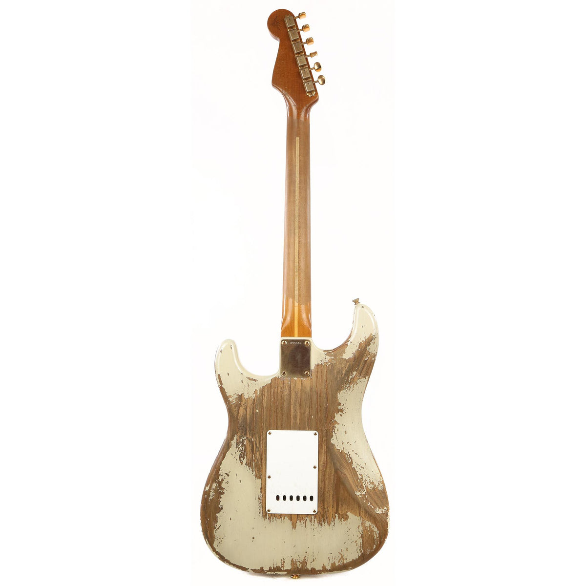 Fender Custom Shop 1957 Stratocaster Roasted Ash Ultimate Relic Vintage Blonde Masterbuilt Carlos Lopez — 3