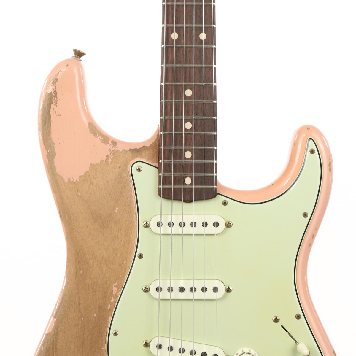 Fender Custom Shop 1962 Stratocaster Ultimate Relic Shell Pink Masterbuilt Carlos Lopez — 7
