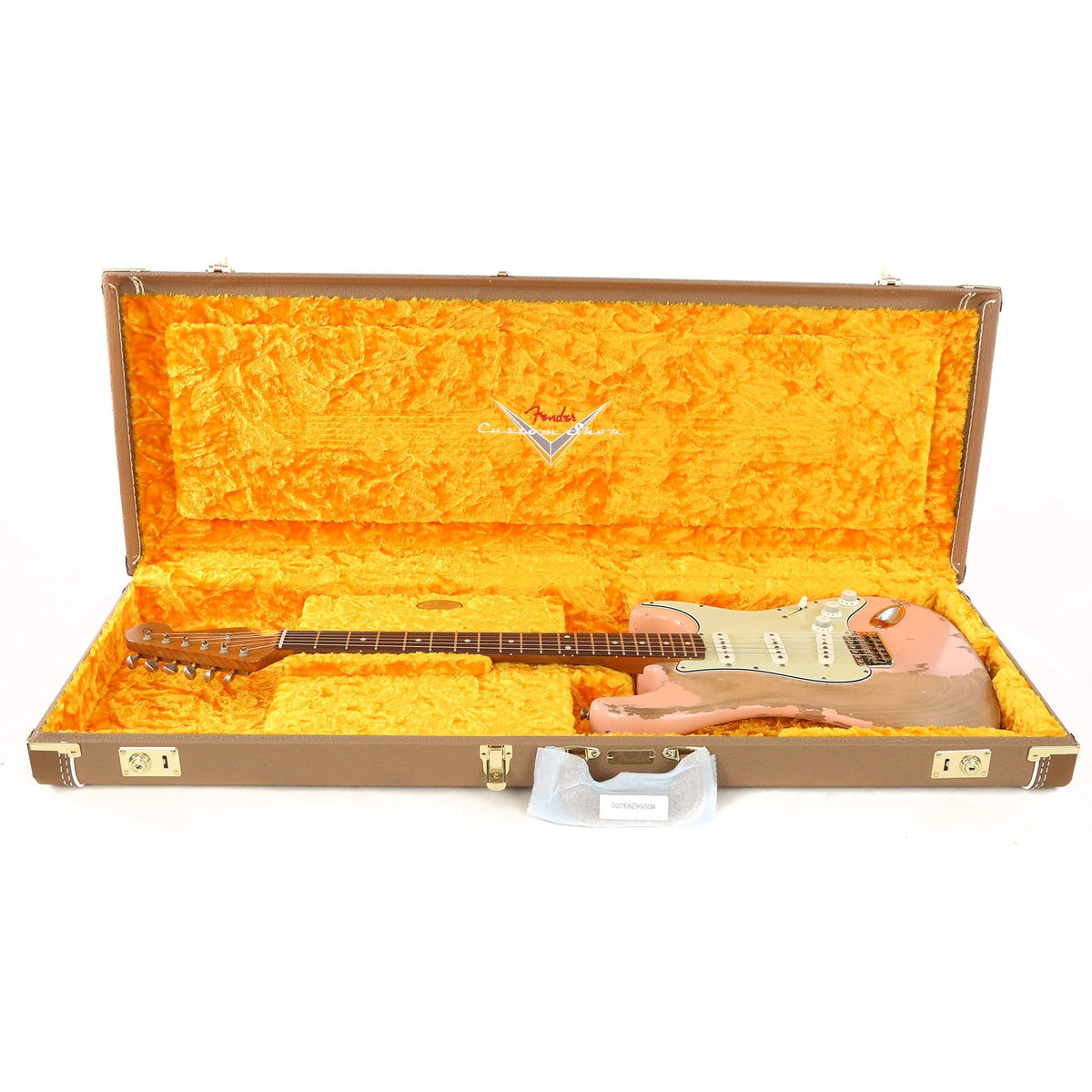Fender Custom Shop 1962 Stratocaster Ultimate Relic Shell Pink Masterbuilt Carlos Lopez — 9